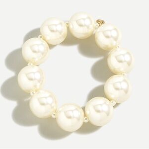 J. Crew Cream Pearl Bracelet